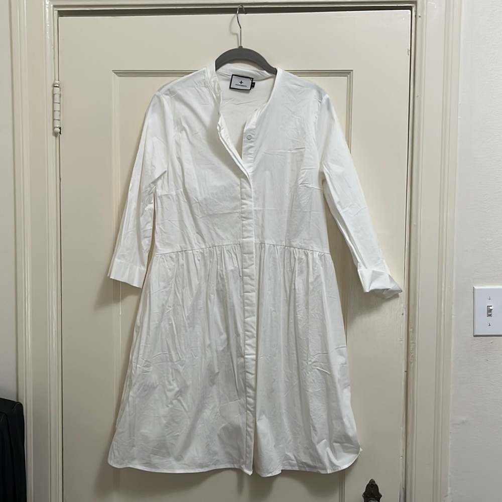 NWOT White Tuckernuck Royal Shirt Dress